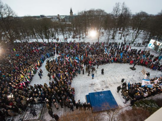 Eesti Vabariigi 99. aastapäeva tähistamine